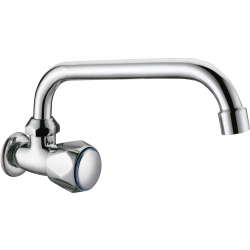 Tap Sink Wall Una Sola Water With Spout Of Tube