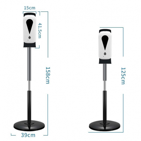 DISPENSADOR AUTOMÁTICO + BASE PIE