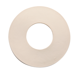 Joint Of Rubber White Flat